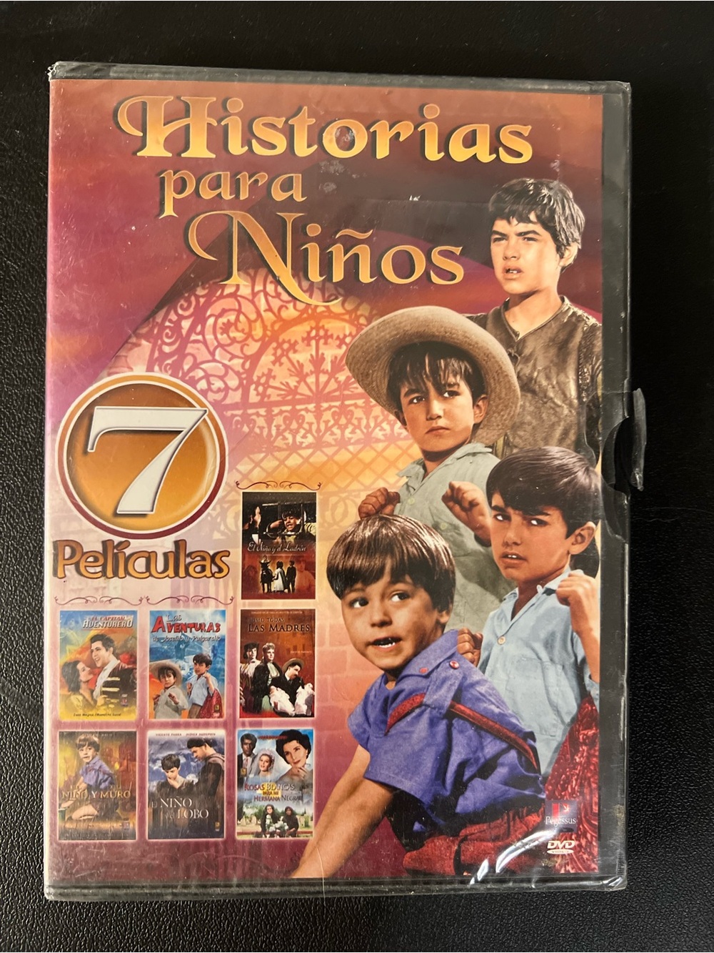 Historias para Niños - 7 Peliculas (DVD) New Sealed - Little Crack In The Case